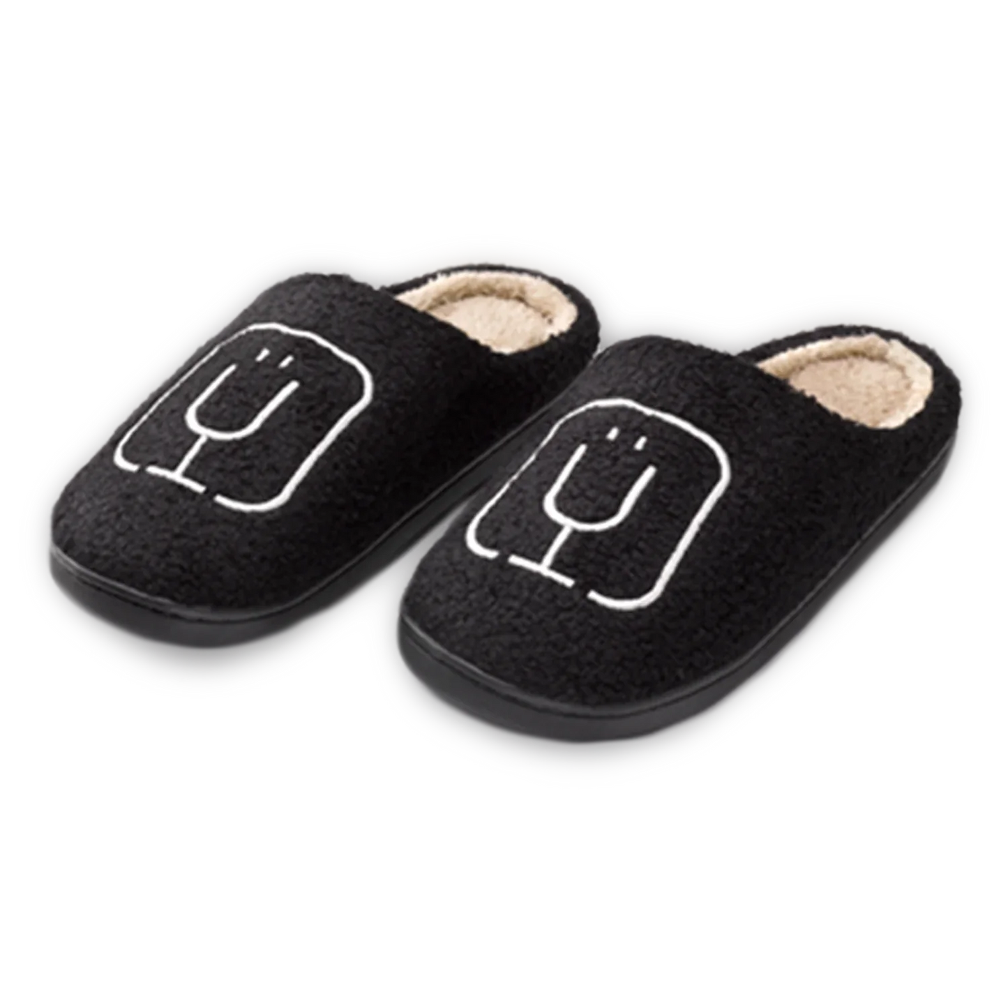brumate-fuzzy-slippers-black-f3 apparel-slippers.webp