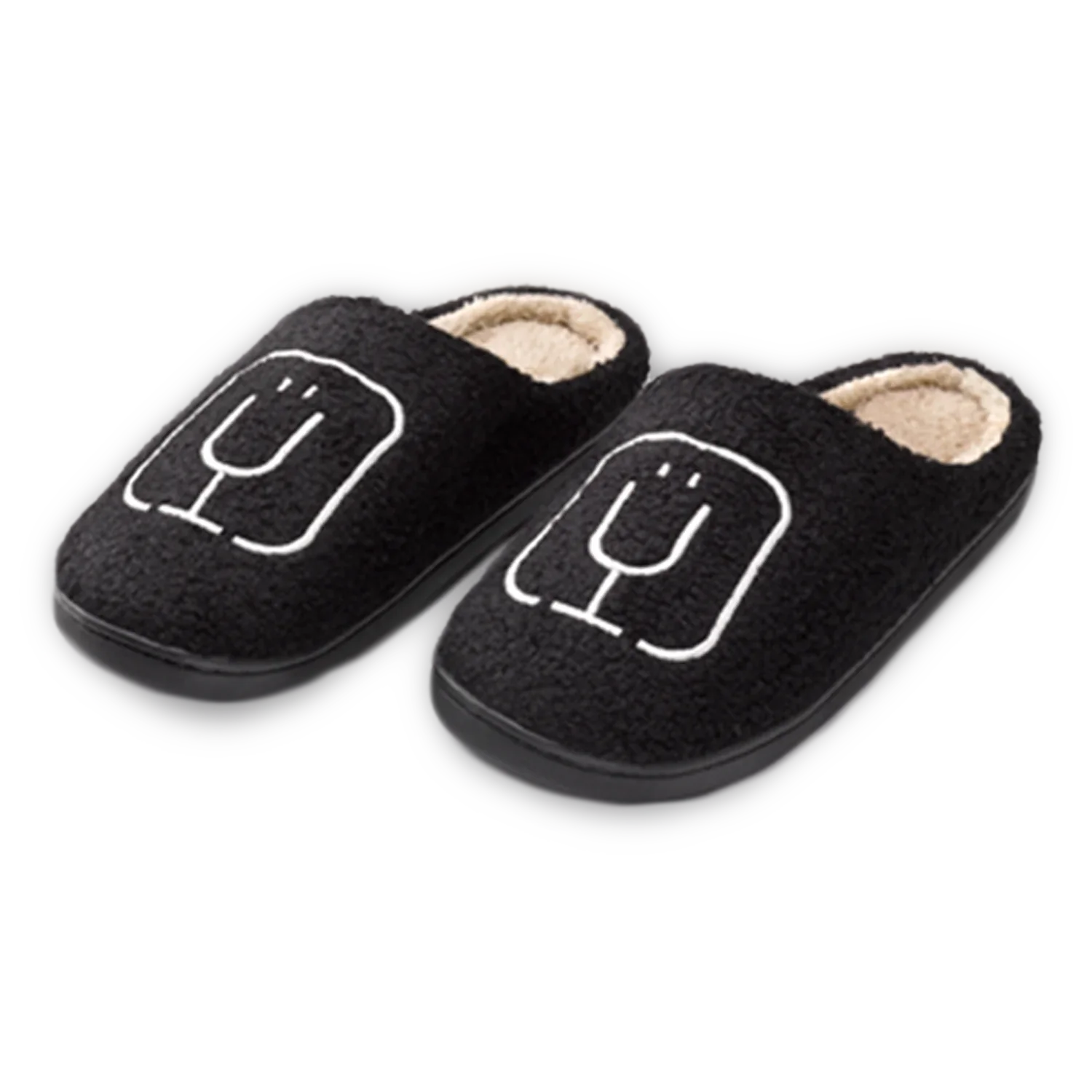 brumate-fuzzy-slippers-black-f3 apparel-slippers.webp